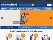 Tablet Screenshot of displaywizard.co.uk